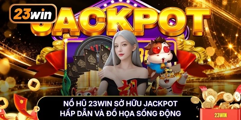 Nổ hũ 23WIN sở hữu Jackpot hấp dẫn và đồ họa sống động